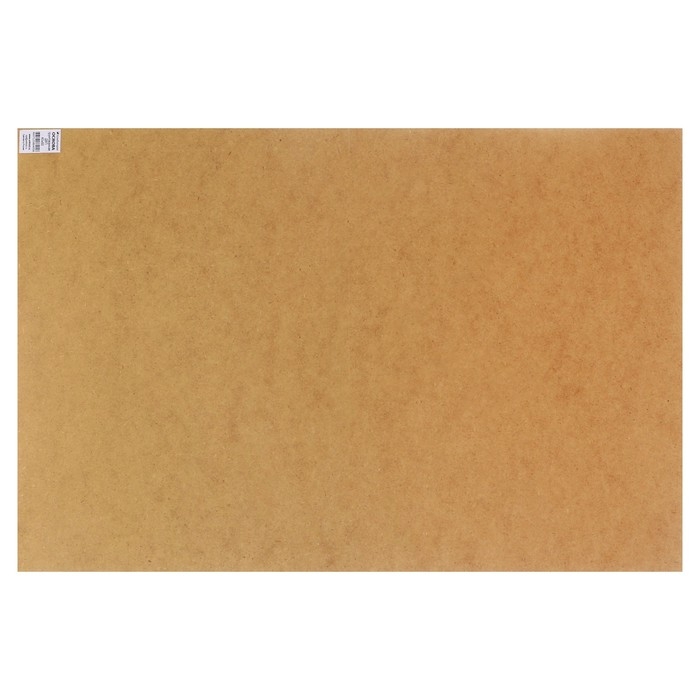 Основа (ДВП) грунтованная 40 х 60 см, 4.0 мм, синтетический грунт, белый