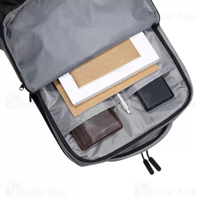 Рюкзак для ноутбука Xiaomi Commuter Backpack (BHR4904GL), до 15.6 Рюкзак для ноутбука Xiaomi Commuter Backpack (BHR4904GL), до 15.6", 2 отдел.,21л, свет/серый
