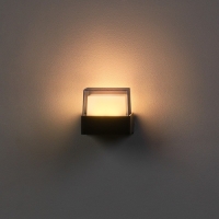 Светильник фасадный &laquo;Гранд&raquo;, FSD-084, 5 Вт, 3000К, IP65, 220 В, металл, черный