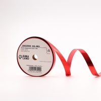 Лента для декора и подарков "Металл", 1,2см х 45м, красная Лента для декора и подарков "Металл", 1,2см х 45м, красная