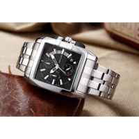 Часы наручные кварцевые мужские, d-5.2 см, с хронографом, 3 АТМ, светящиеся Часы наручные кварцевые мужские, d-5.2 см, с хронографом, 3 АТМ, светящиеся