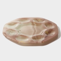 Подставка стеклянная для яиц Доляна &laquo;Со светлой Пасхой&raquo;, d=21 см, 8 ячеек