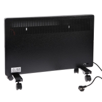 Обогреватель РЭМО СБ-2000.2 B, конвекторный, настенный/напольный, 2000 Вт, 30 м&sup2;, чёрный