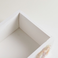 Кашпо флористическое деревянное " ПРОВАНС №1" 24,5х14,5х8 см Кашпо флористическое деревянное " ПРОВАНС №1" 24,5х14,5х8 см