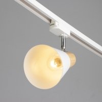 Светильник трековый "Паулина" Е27 40Вт белый 16х12х18см Светильник трековый "Паулина" Е27 40Вт белый 16х12х18см