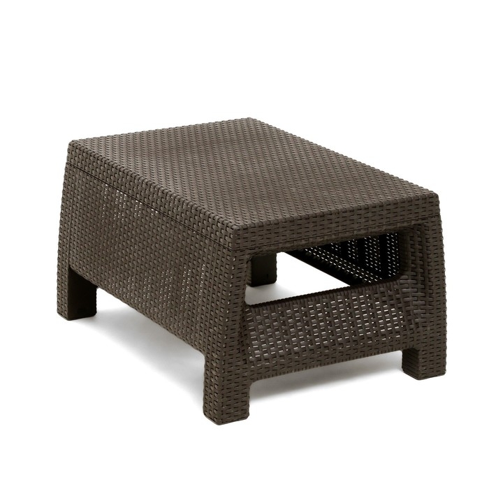 Набор садовой мебели: диван двухместный, два кресла, стол, мокко Набор садовой мебели: диван двухместный, два кресла, стол, мокко