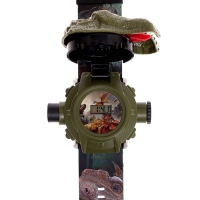 Часы-проектор &laquo;Эра динозавров&raquo;, свет