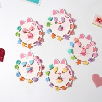 Комплект детский &laquo;Выбражулька&raquo; 12 предметов: 10 крабиков, клипсы, кольцо, форма и цвет МИКС