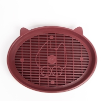 Туалет с сеткой "Киса", 36 х 27 х 6 см, красный Туалет с сеткой "Киса", 36 х 27 х 6 см, красный