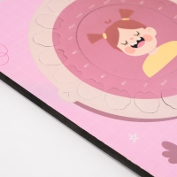 Фоторамка пластик 9х9 см "Молочные зубики" розовая 2х23х27 см