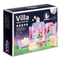 Дом для кукол &laquo;Сказочная жизнь&raquo; с куклой, питомцем и аксессуарами, свет