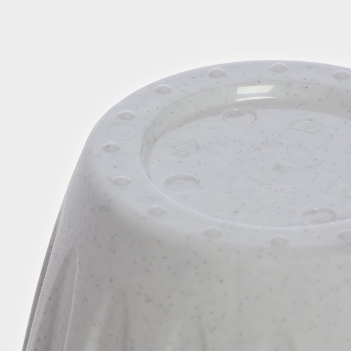 Горшок с поддоном &laquo;Фелиция&raquo;, 1,8 л, цвет мраморный