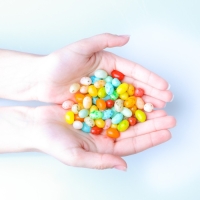 Мармелад жевательный "Бобы желе" Двухцветные", 300 г Мармелад жевательный "Бобы желе" Двухцветные", 300 г