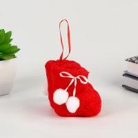 Новый год! Конфетница &laquo;Сапожки&raquo;, с бомбошками