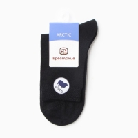 Носки женские шерстяные, цвет черный, размер 23 Носки женские шерстяные, цвет черный, размер 23