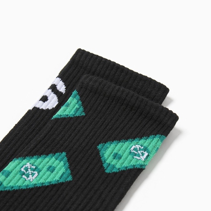 Набор мужских носков Набор мужских носков "Доллар" 2 пары, размер 41-44 (27-29 см)