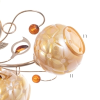 Люстра "Агнес" 5х40Вт Е27 Золото МОДЕЛЬ: 2600546 Люстра "Агнес" 5х40Вт Е27 Золото МОДЕЛЬ: 2600546