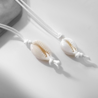 Бусы &laquo;Морские&raquo; из ракушек, цвет белый, 90см