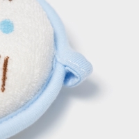 Мочалка детская для купания Доляна «Мышонок», d=11.5 см, голубой Мочалка детская для купания Доляна «Мышонок», d=11.5 см, голубой