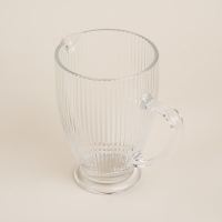 Кувшин для воды стеклянный SL Home &laquo;Модерн&raquo;, 1,2 л, 19,5&times;13&times;18,5 см, цвет прозрачный