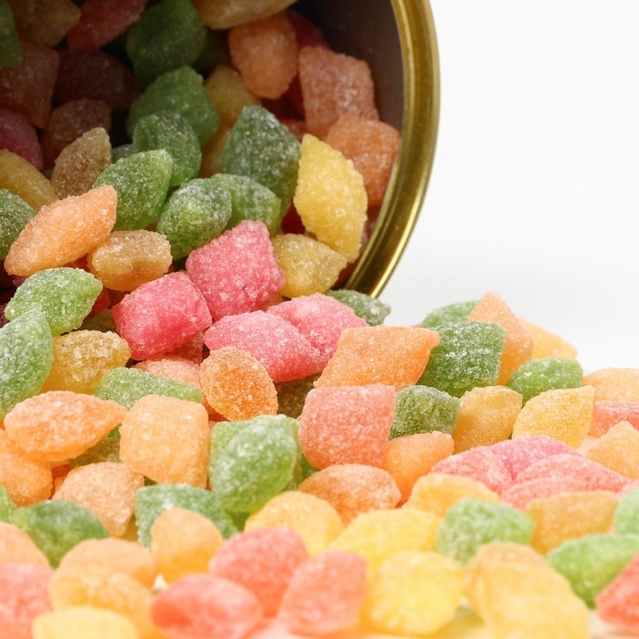 Набор из 4х монпансье Набор из 4х монпансье "Детка, золотце, с 8 марта, с женским днем", 560г