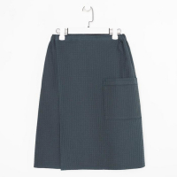 Полотенце банное Этель «Килт» с карманом 60*140 см. цв. темно-зеленый металлик, 100% хл, вафля 240 г/м2 Полотенце банное Этель «Килт» с карманом 60*140 см. цв. темно-зеленый металлик, 100% хл, вафля 240 г/м2