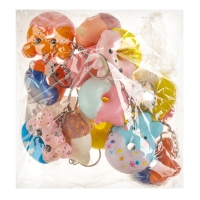 Мялка-сквиш &laquo;Зверята&raquo;, на брелоке, цвет МИКС