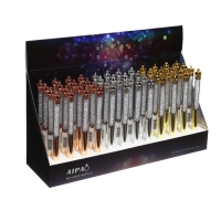 Ручка шариковая-прикол "Корона со стразами", МИКС Ручка шариковая-прикол "Корона со стразами", МИКС