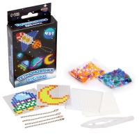 Термомозаика &laquo;Космические приключения&raquo; с пинцетом, брелоком