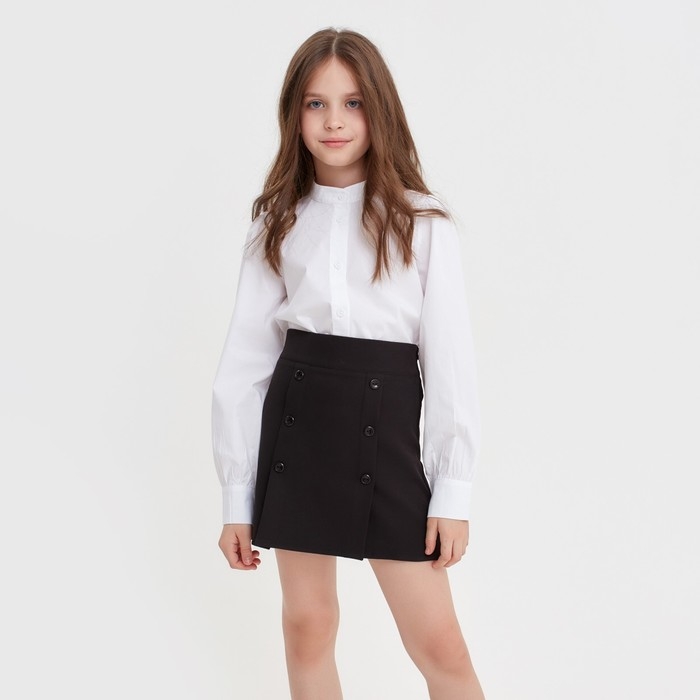 Юбка для девочки MINAKU, цвет чёрный, рост 164 см
