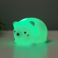 Ночник "Толстопуз" 2Вт LED LR44 голубой 6х5х4см Ночник "Толстопуз" 2Вт LED LR44 голубой 6х5х4см