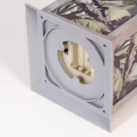 Ночник "Экзотика" LED от батареек 3хААА серый с золотой патиной 14х14х29,5 см RISALUX Ночник "Экзотика" LED от батареек 3хААА серый с золотой патиной 14х14х29,5 см RISALUX