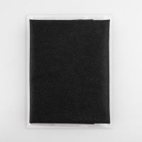 Флизелин клеевой, точечный, 25 г/кв.м, 90 см &times; 1 м, цвет чёрный