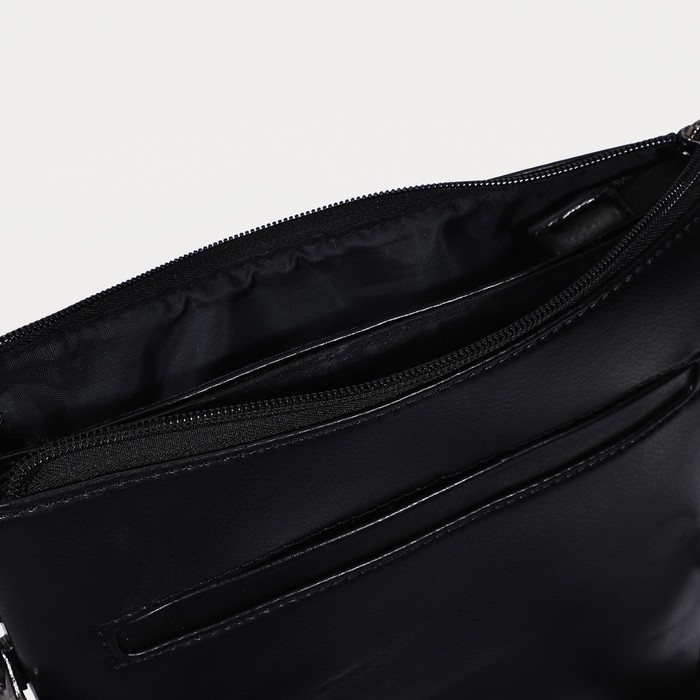 Сумка мужская, цвет чёрный