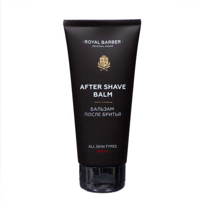Подарочный набор косметики мужской Royal Barber: пена для бритья, 200 мл + бальзам после бритья, 100 мл