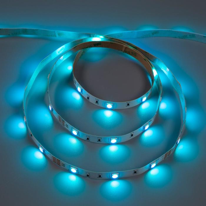 Комплект светодиодной ленты Volpe 3 м, IP20, SMD5050, 30 LED/м, 12 В, RGB Комплект светодиодной ленты Volpe 3 м, IP20, SMD5050, 30 LED/м, 12 В, RGB