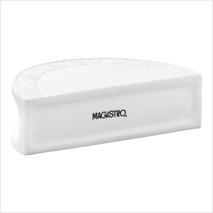 Салфетница фарфоровая Magistro Crotone, 13&times;3,8&times;7 см, цвет белый