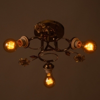 Люстра "Алана" бп 3х40Вт Е27 Золото МОДЕЛЬ: 2612380 Люстра "Алана" бп 3х40Вт Е27 Золото МОДЕЛЬ: 2612380