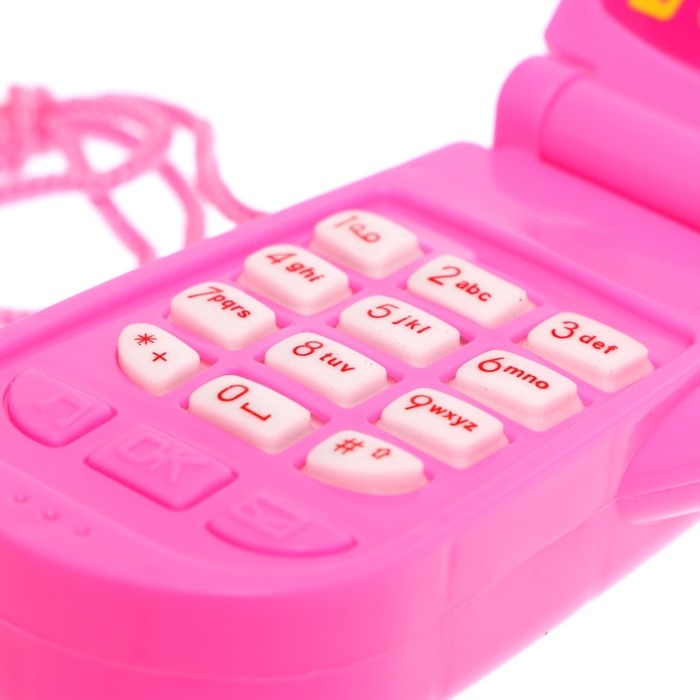 Музыкальный телефон &laquo;Самой стильной&raquo;, световой и звуковой эффекты, МИКС