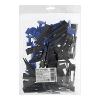 Система выравнивания плитки ЛОМ, зажим 2.5 мм + клин (40+40 шт.), пакет Система выравнивания плитки ЛОМ, зажим 2.5 мм + клин (40+40 шт.), пакет