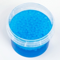 Слайм &laquo;Стекло&raquo;, Smaсk с шариками, голубой, 90 г