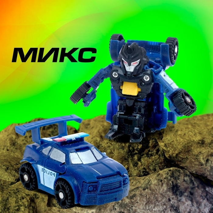 Робот «Мини автобот», трансформируется, МИКС Робот «Мини автобот», трансформируется, МИКС