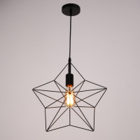 Светильник BayerLux 669912/1 E27 40Вт черный 36х20х139 см