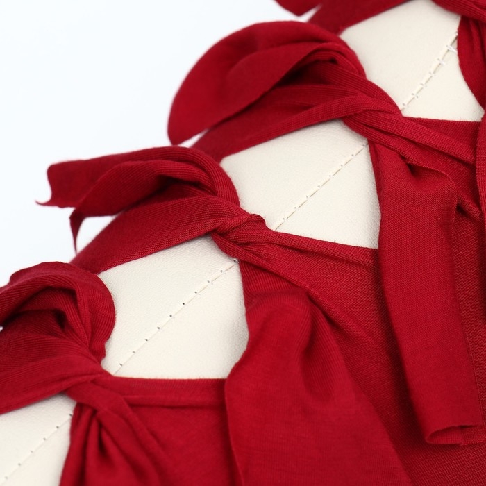 Попона послеоперационная, размер L (ОГ 44-52 см, вес 12-18 кг), бордо