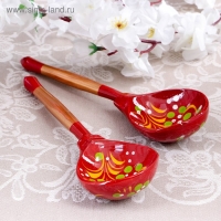 Ложка &laquo;Краснушка&raquo;, столовая, 19&times;6 см, хохлома, микс