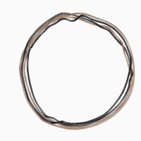 Бусы 2 нити &laquo;Трансформер&raquo; (несколько способов носки), цвет чёрно-золотой, 118 см