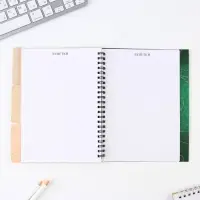 Планинг-ежедневник &laquo;Любимому учителю&raquo;, формат А5, 45 листов, мягкая обложка на спирали с разделителями