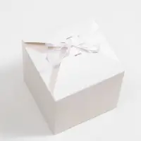 Коробка складная белая, 14&times;14&times;14 см