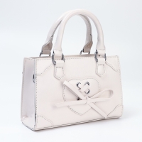 Сумка женская, 20*8*14, отд на молнии, длин ремень, белый