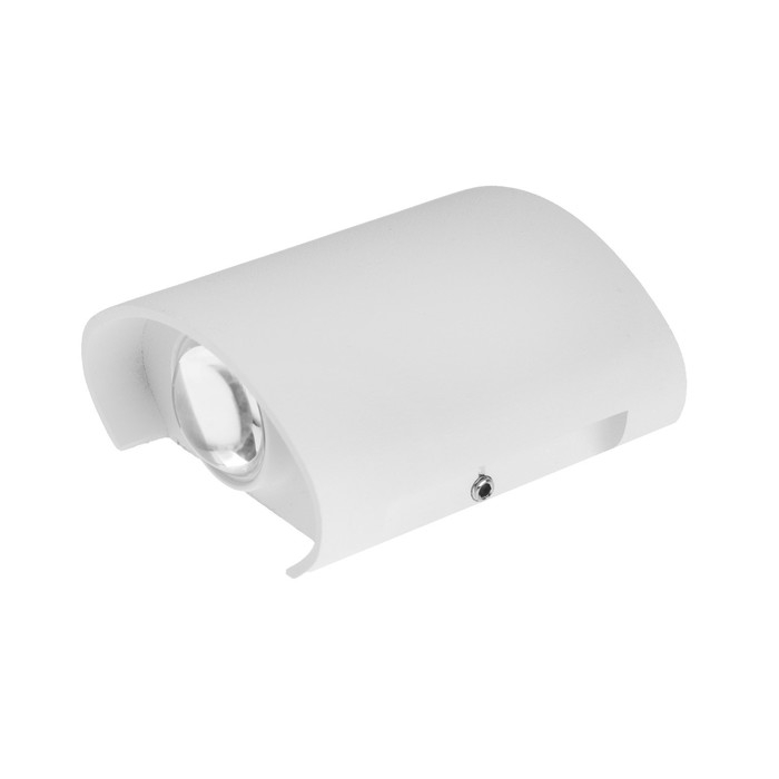 Светильник фасадный &laquo;Полусфера&raquo;, FSD-007, 2 Вт, 3000К, 1 луч, IP65, 220 В, металл, белый